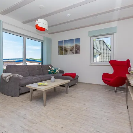 Apartment Suedstrand Mit Terrasse, Kamin Und Sauna